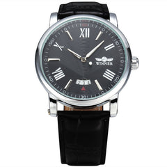Automatic Mechanical Watch Auto Date Dial - agowatches