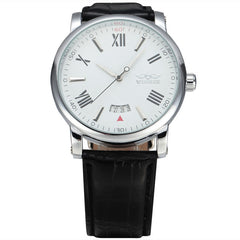 Automatic Mechanical Watch Auto Date Dial - agowatches