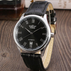 Strap Automatic Movement Mechanical Watch - agowatches