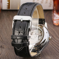 Strap Automatic Movement Mechanical Watch - agowatches