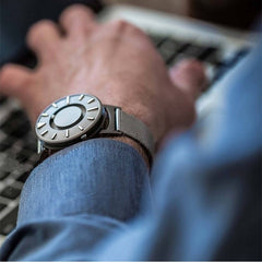 Magnetic Ball Show Stainless Steel Men Watch - agowatches