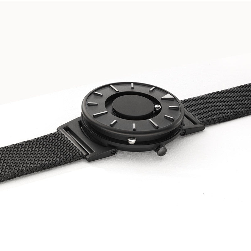 Magnetic Ball Show Stainless Steel Men Watch - agowatches