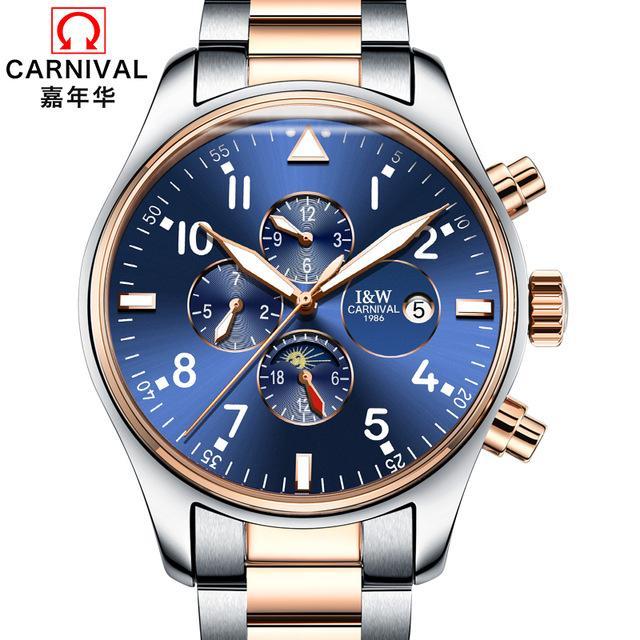 Automatic Fiesta Multi-functional Watches - agowatches